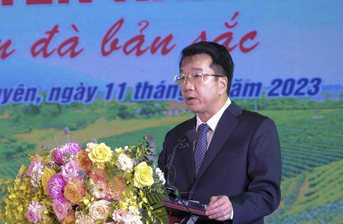 Phó Chủ tịch UBND tỉnh Thái Nguyên Nguyễn Thanh Bình phát biểu khai mạc Mùa du lịch Thái Nguyên 2023